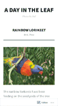 Mobile Screenshot of adayintheleaf.com